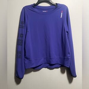 Reebok Women's Vibrant Purple Hoodie